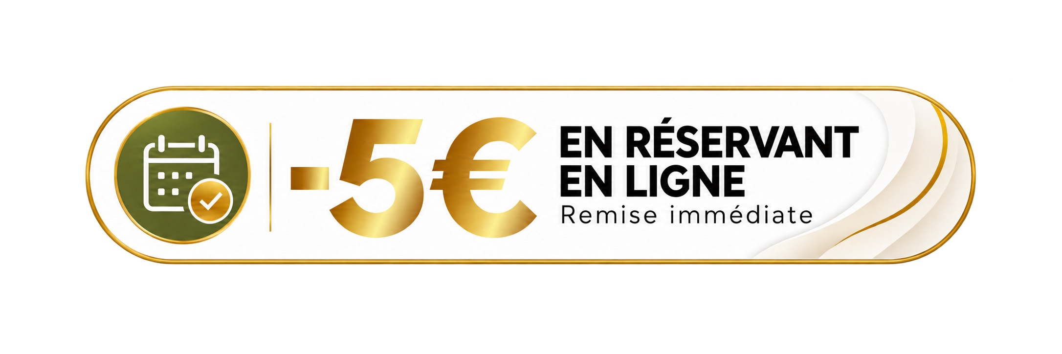 5 € de remise immédiate sur tous les contrôles réservés en ligne